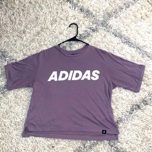 Women’s Medium Adidas Semi-Cropped Tee